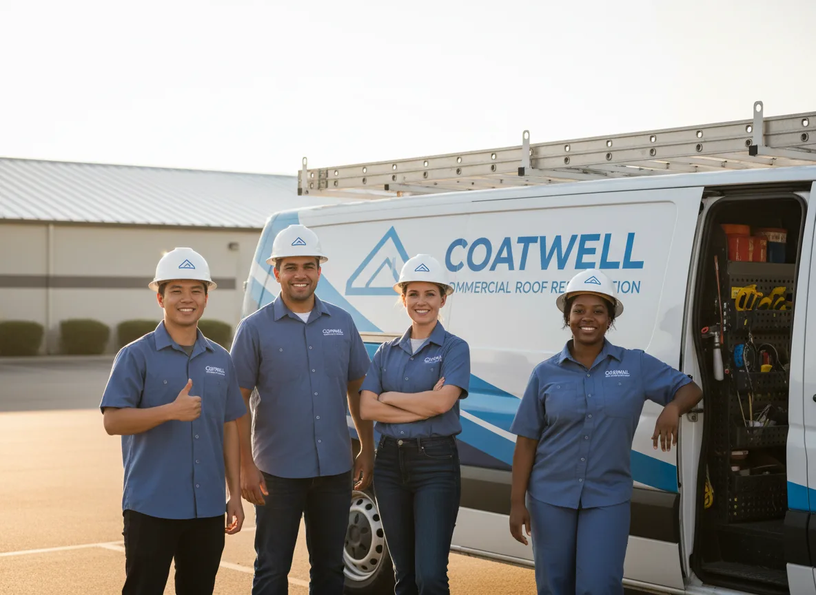Commercial roof coating company in Martell, NE
